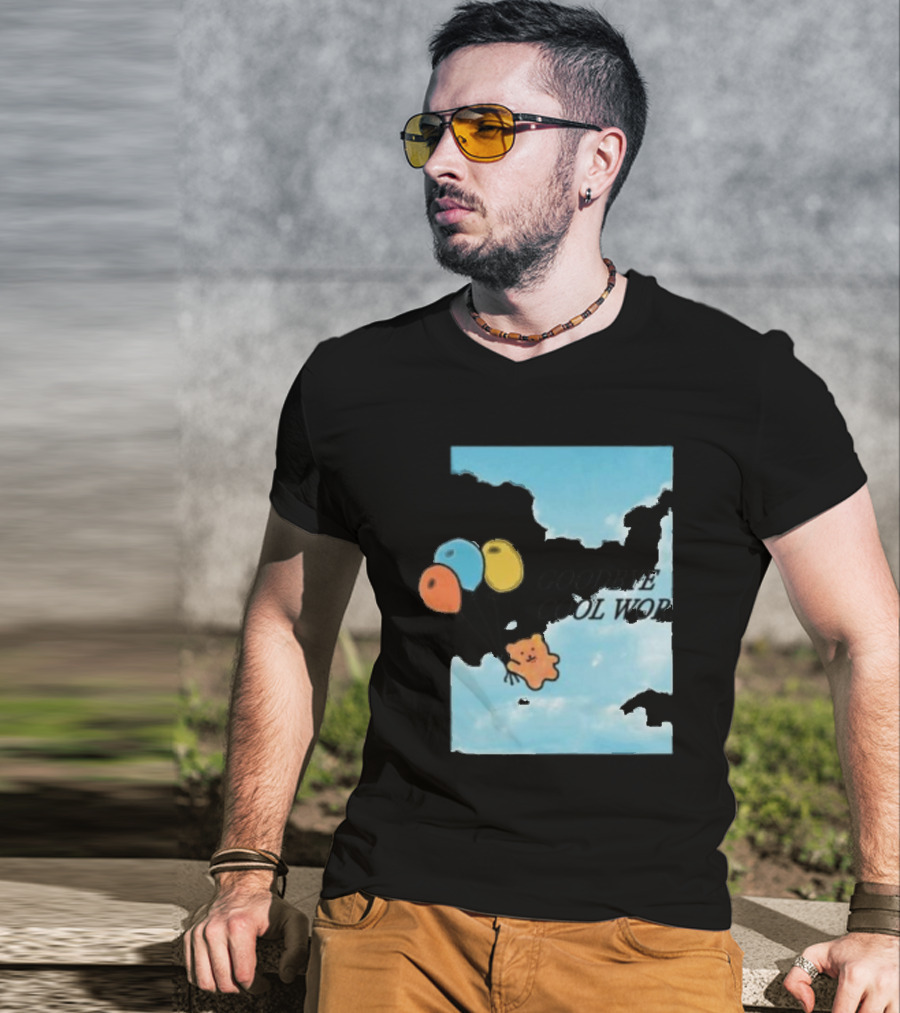 Goodbye Cool World Cloudy Balloon Adventure T-Shirt