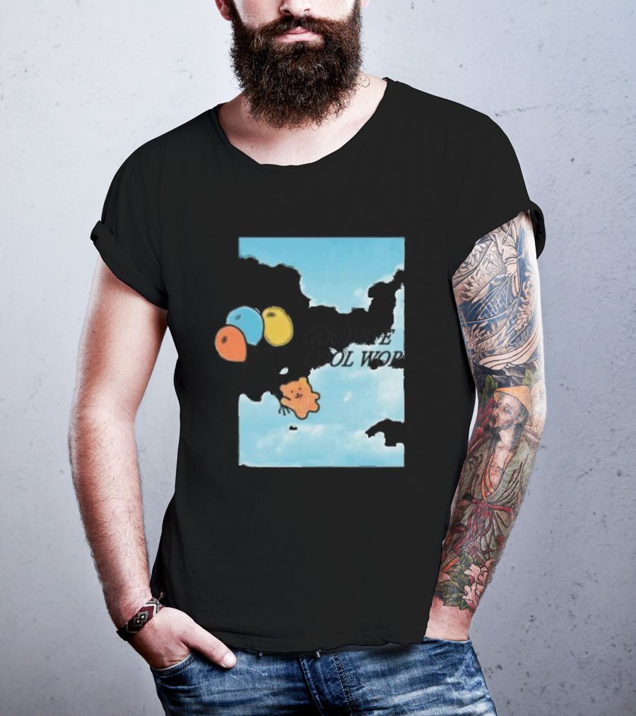 Goodbye Cool World Cloudy Balloon Adventure T-Shirt