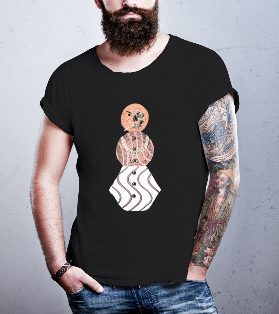 Halloween Snackman Cookie Skeleton Costume T-Shirt