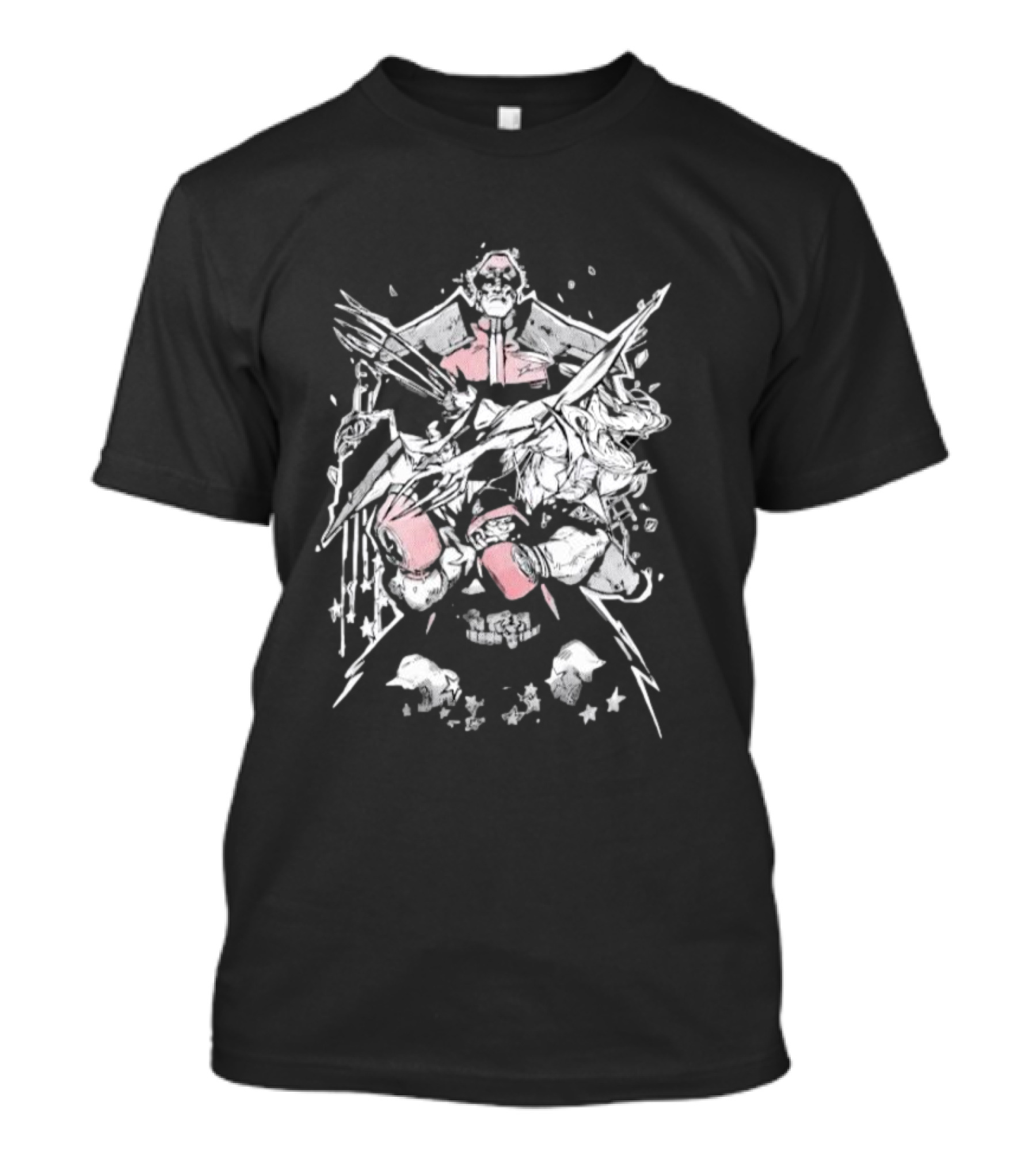 Street Fighter Shadaloo Four Kings Iconic Fighter T-Shirt