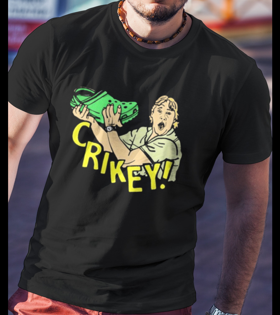 Crikey Crocs Hunter Surprise Enthusiasm T-Shirt