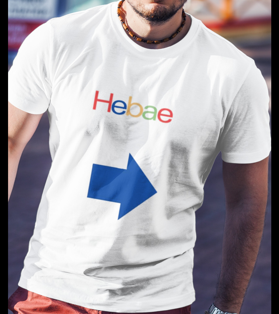 Cursed Couple’s Hebae Shebae Google Arrow T-Shirt