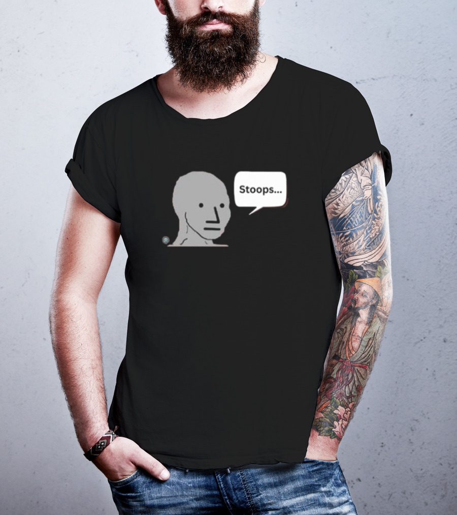 Stoops Npc Memes Talking Coach T-Shirt