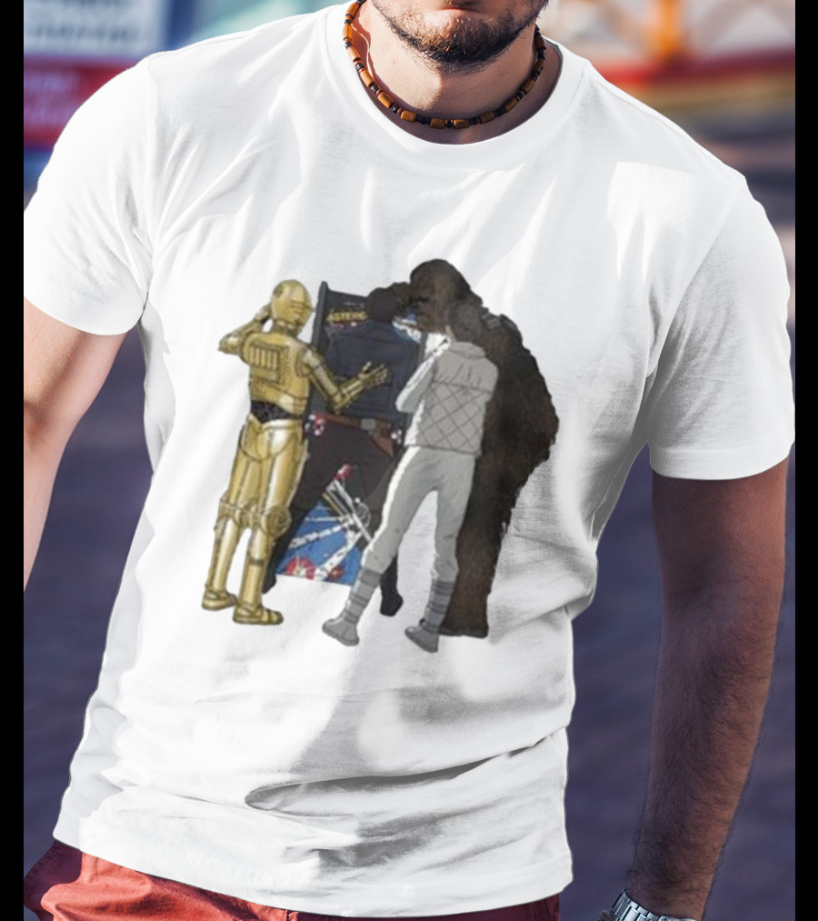 Asteroids Video Game Star Wars Characters T-Shirt