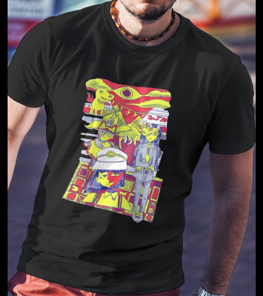 ENA Blood Hub Characters Gaming T-Shirt