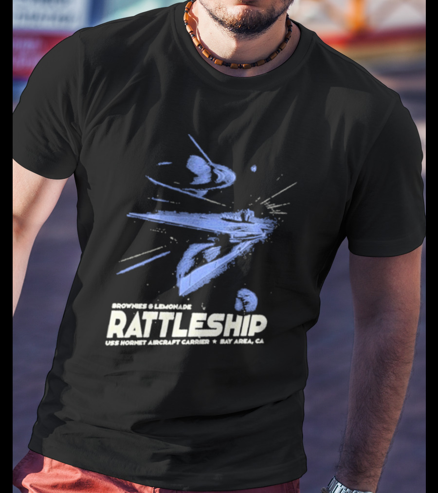 Brownies And Lemonade Rattleship USS Hornet Aircraft Carrier Bay Area CA T-Shirt