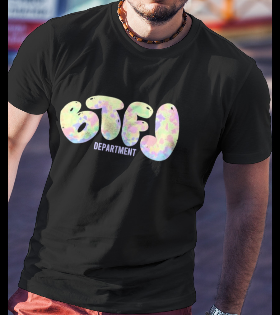 Btfl Studio Department Colorful Abstract Lettering T-Shirt
