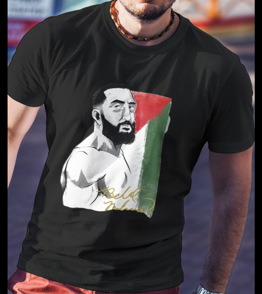 Remember The Name Belal Muhammad Palestinian Flag T-Shirt