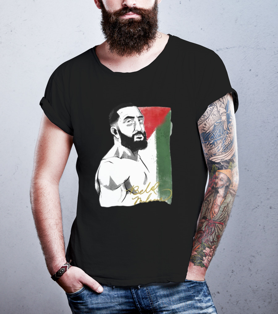Remember The Name Belal Muhammad Palestinian Flag T-Shirt