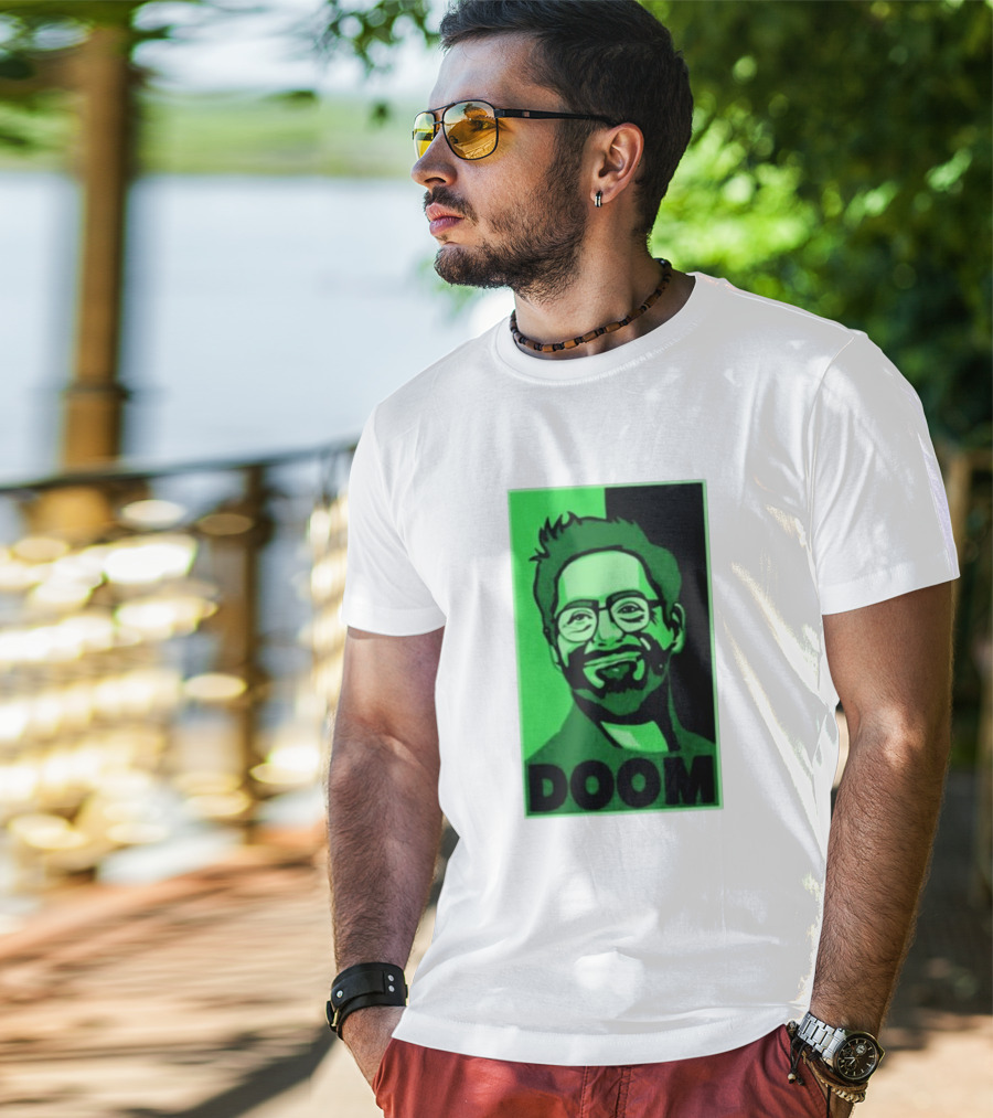 Screencrush Robert Downey Jr Doom T-Shirt