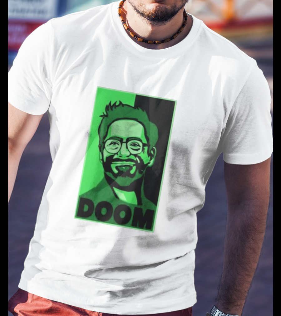 Screencrush Robert Downey Jr Doom T-Shirt