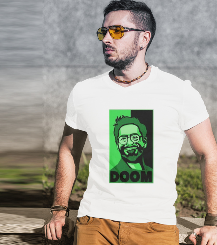 Screencrush Robert Downey Jr Doom T-Shirt