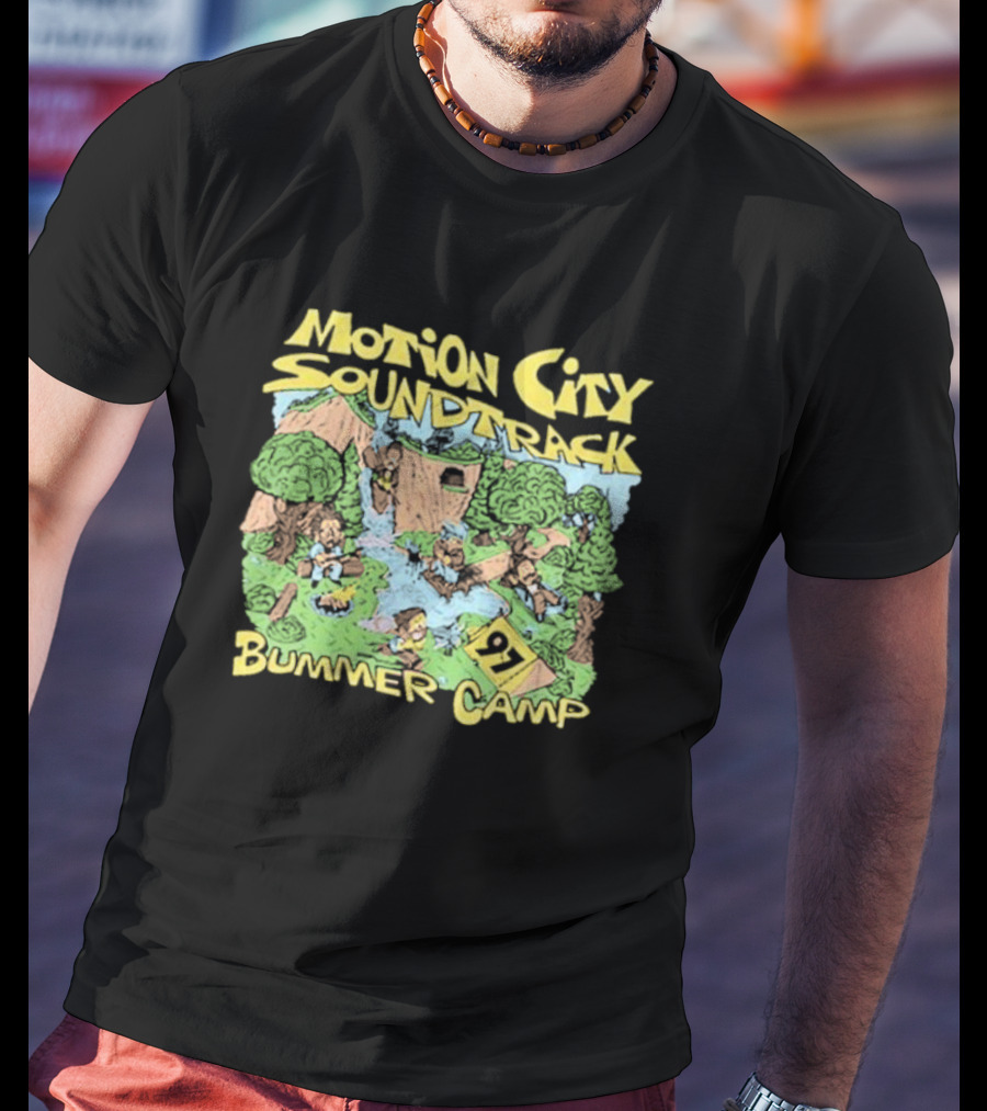 Motion City Soundtrack Bummer Camp 97 Stream Adventure T-Shirt