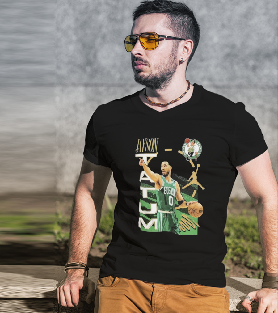 Jayson Tatum Boston Celtics Basketball Legends NBA T-Shirt