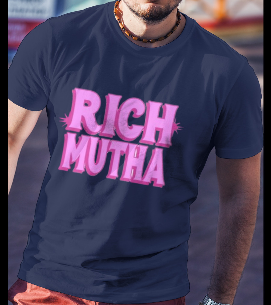 Monaleo Rich Mutha Pink T-Shirt