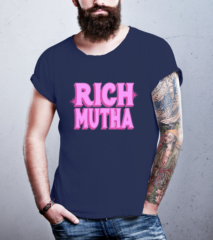 Monaleo Rich Mutha Pink T-Shirt