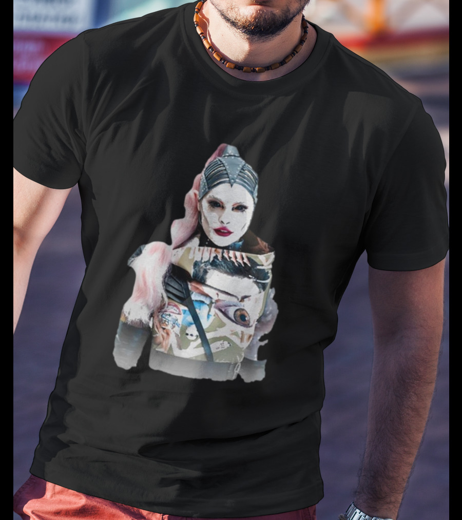 SKYND Catch Me If You Can Eerie Surrealist Portrait With Distinctive Mask And Eye T-Shirt