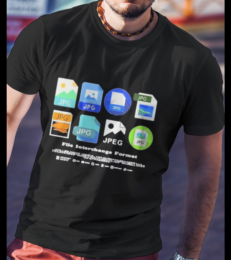 Jpegmafia File Interchange Format Distressed Thumbnails T-Shirt