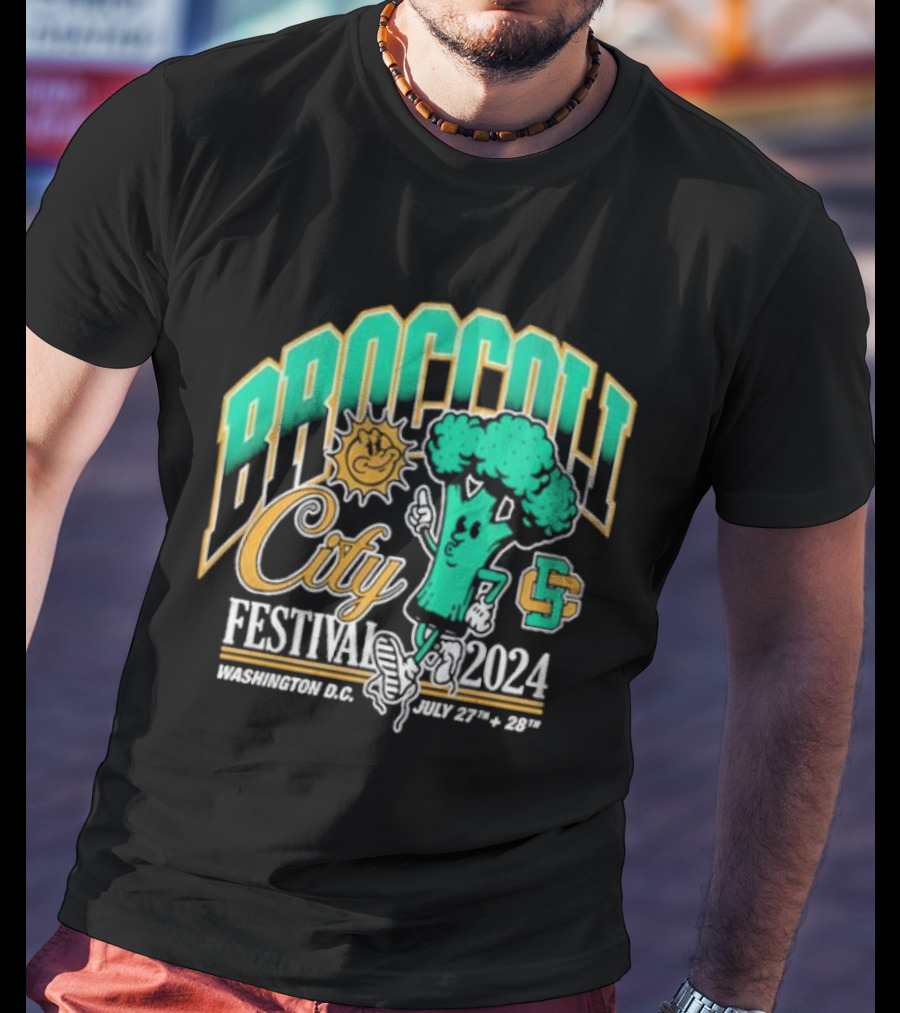 Broccoli City Festival Washington D.C. July 27-28 T-Shirt