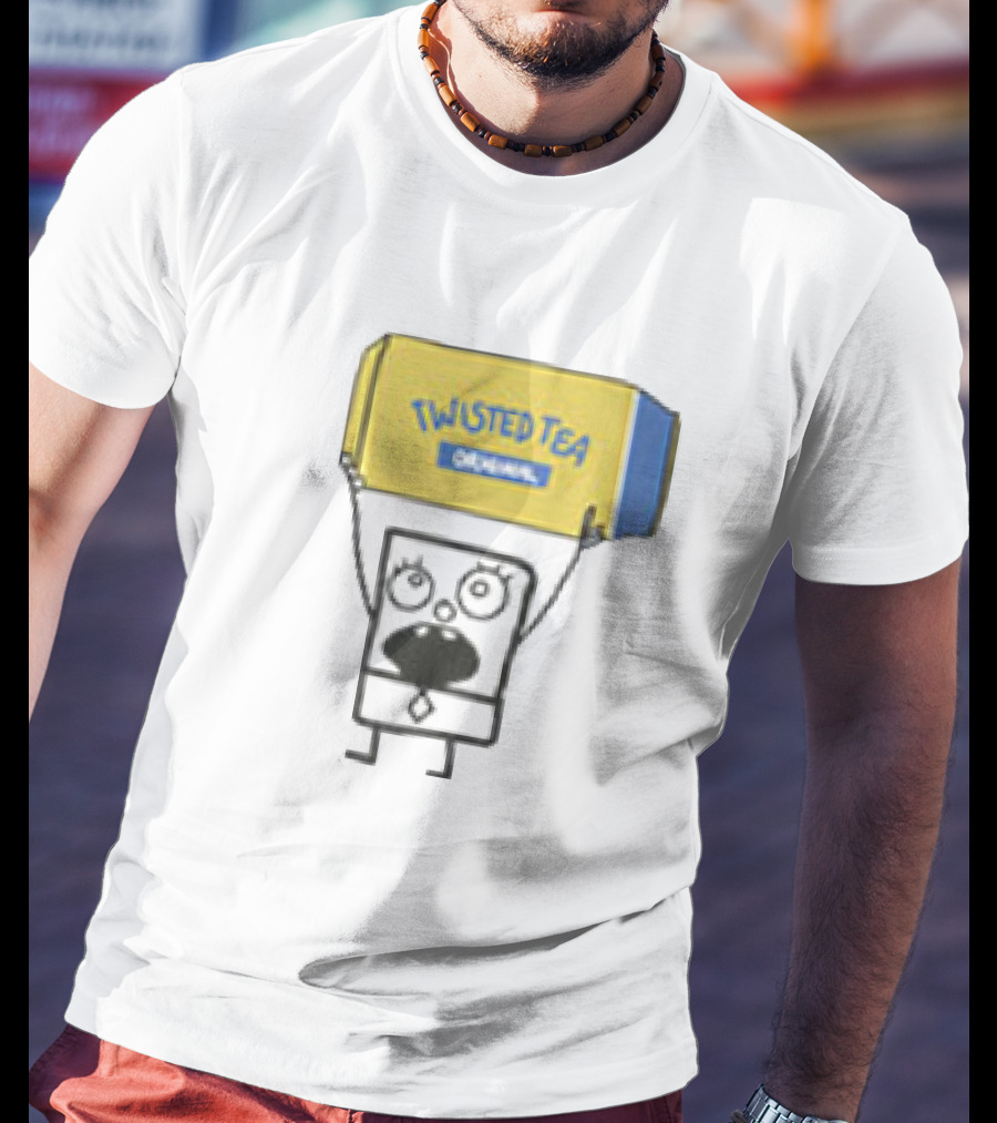 Twisted Tea Original DoodleBob Mashup T-Shirt