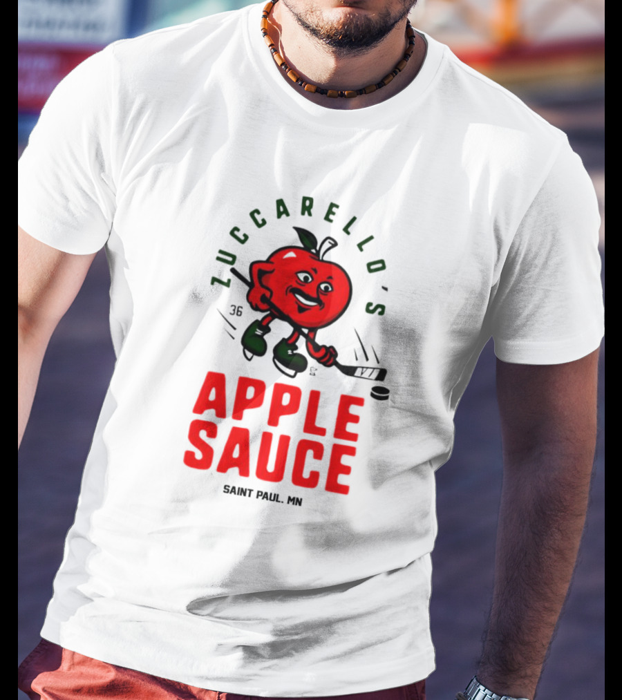 Zuccarello's Applesauce Hockey Saint Paul MN T-Shirt