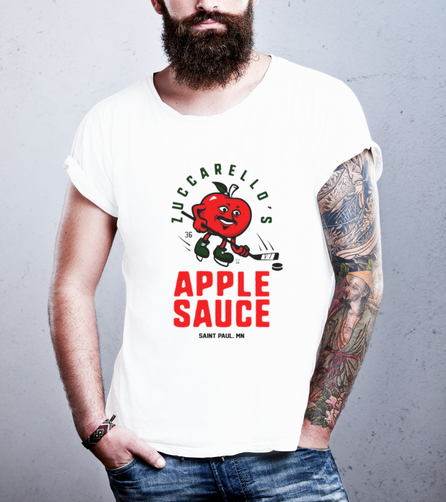 Zuccarello's Applesauce Hockey Saint Paul MN T-Shirt