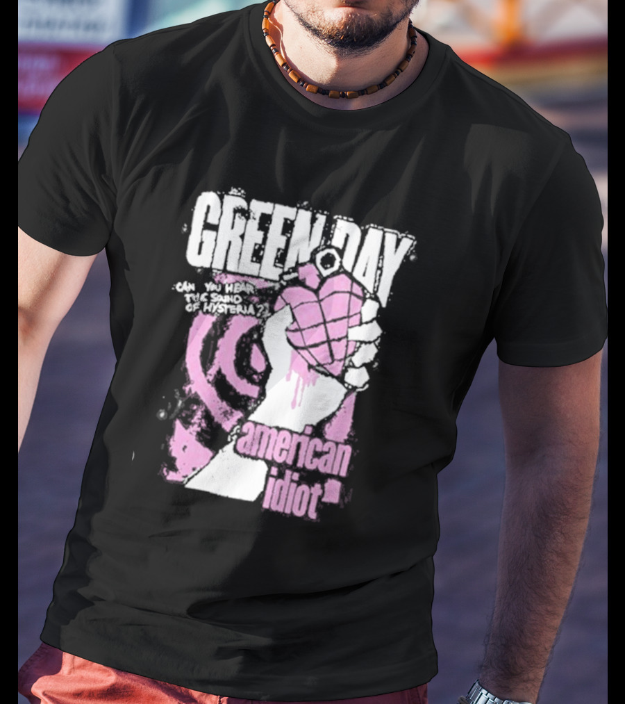 Green Day American Idiot Can You Hear The Sound Of Hysteria? T-Shirt