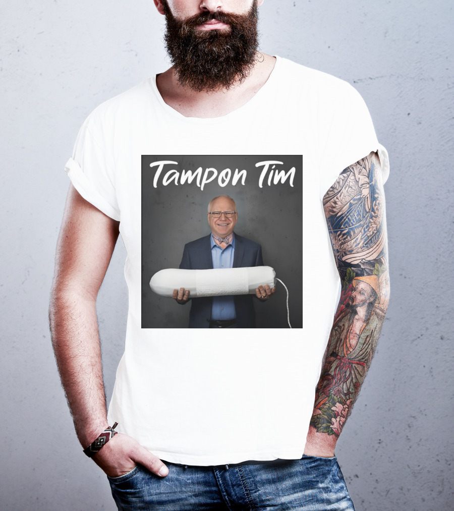 Johnny Midnight Tampon Tim Walz T-Shirt