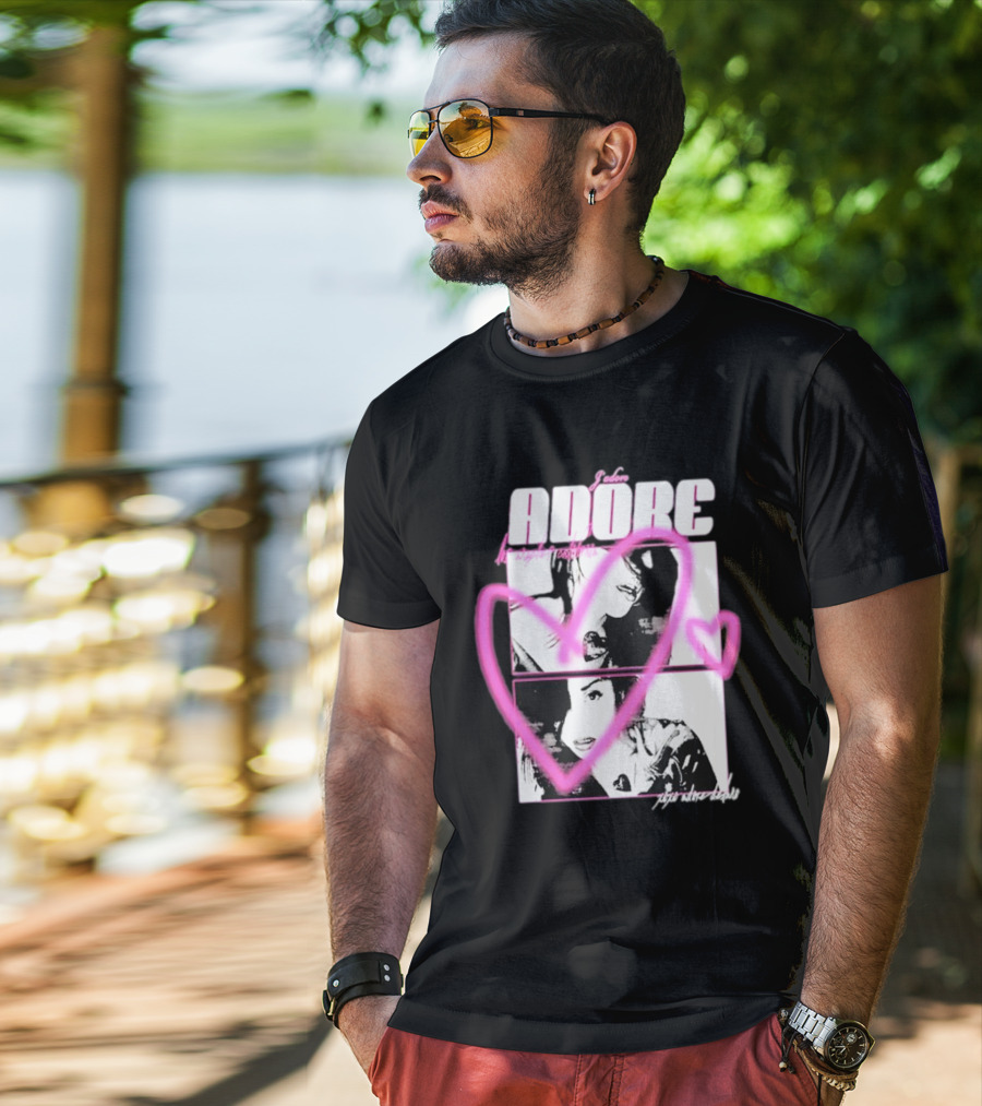 Adore Delano Vintage Photo Collage Xoxo T-Shirt