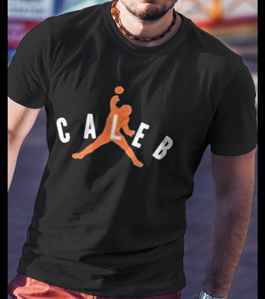 Caleb Williams Jumpman Chicago Bears T-Shirt
