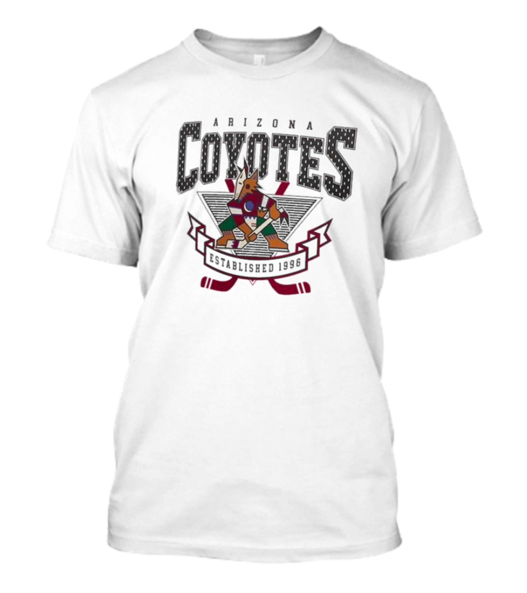 Arizona Coyotes Established 1996 Hockey Team T-Shirt