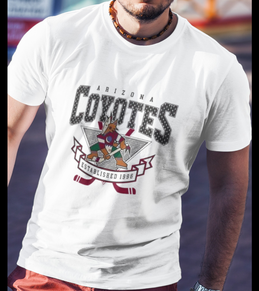 Arizona Coyotes Established 1996 Hockey Team T-Shirt