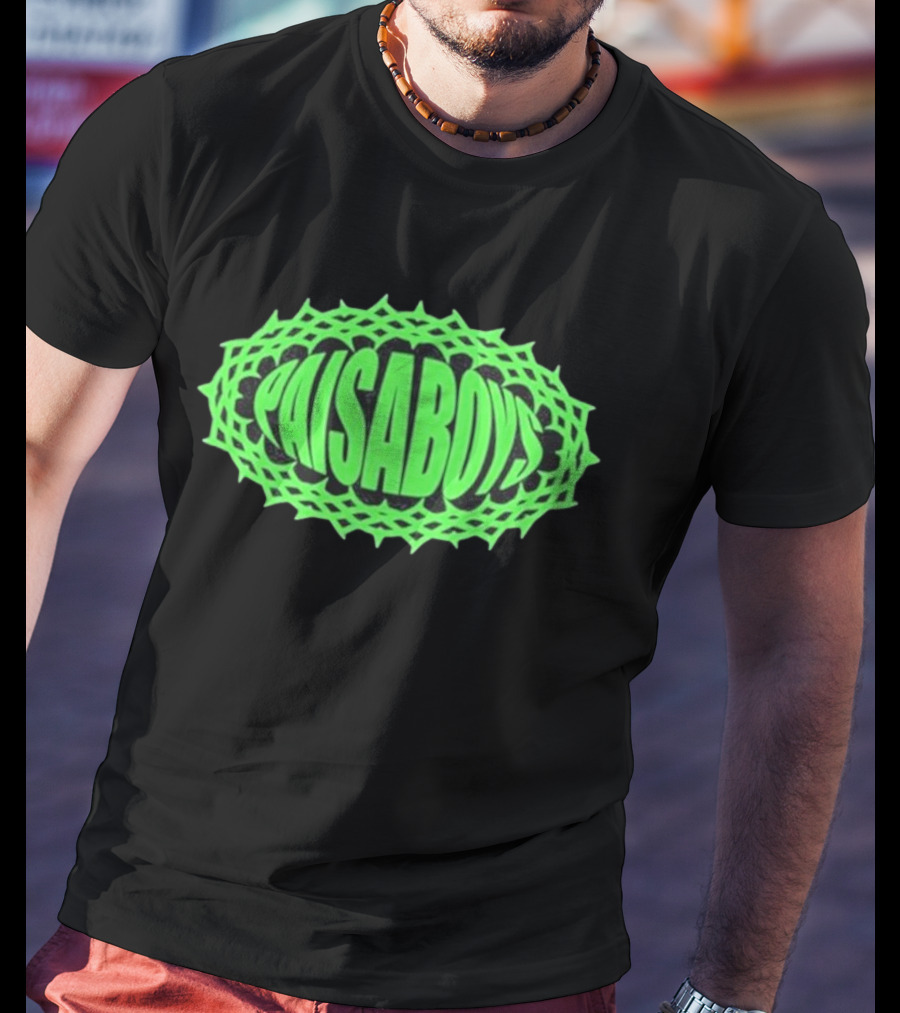 Paisaboys Imported Goods Hierro Green Mesh T-Shirt