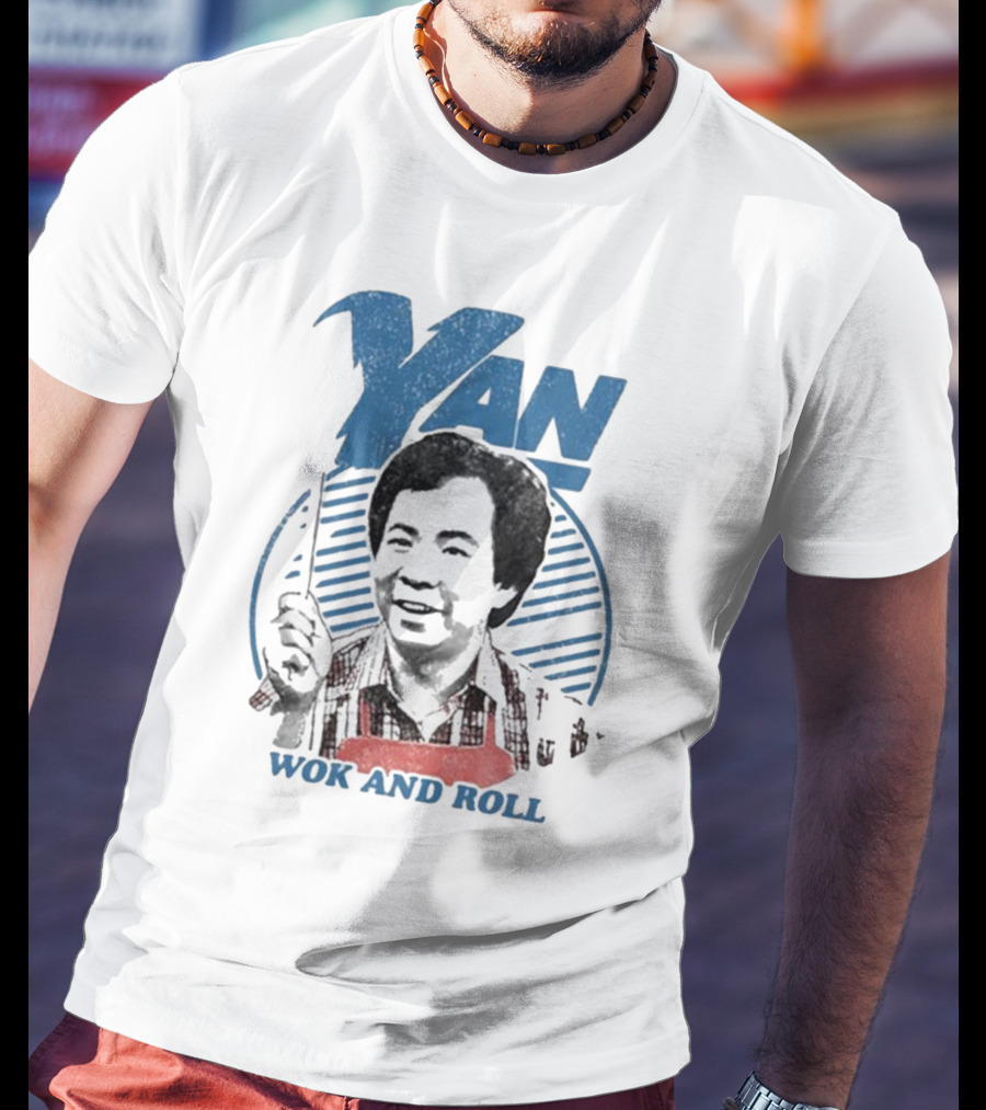 Yan Wok And Roll Retrokid Chef T-Shirt