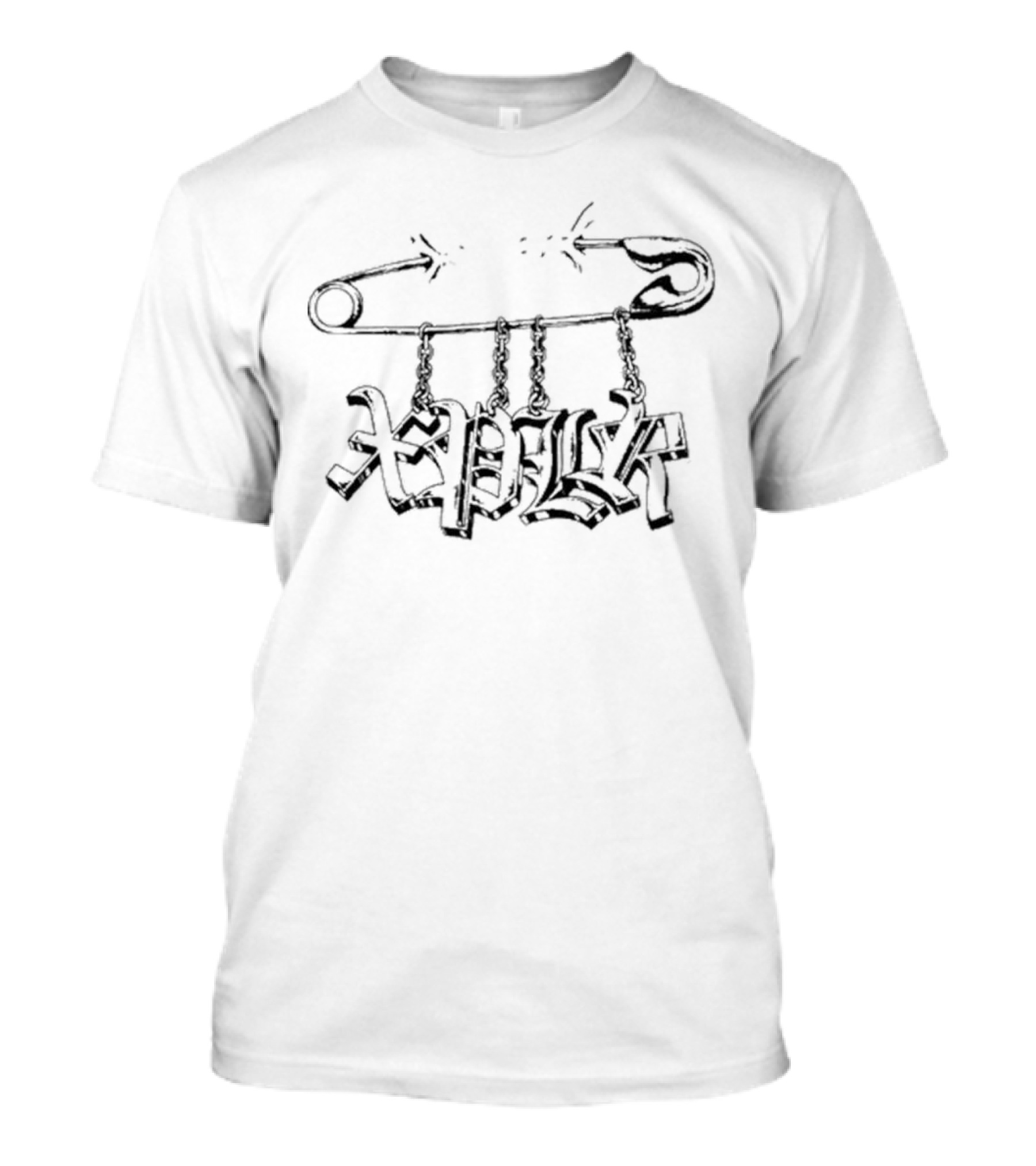 Xplr Punk Safety Pin T-Shirt