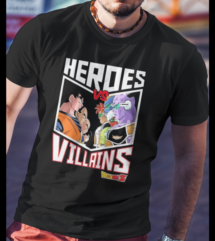Heroes Vs. Villains DRAGON BALL Z Youth BIOWORLD T-Shirt