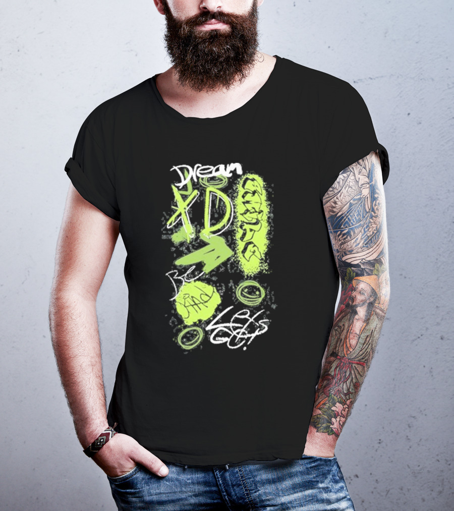 Dream XD Be Kind Let's Go Graffiti T-Shirt