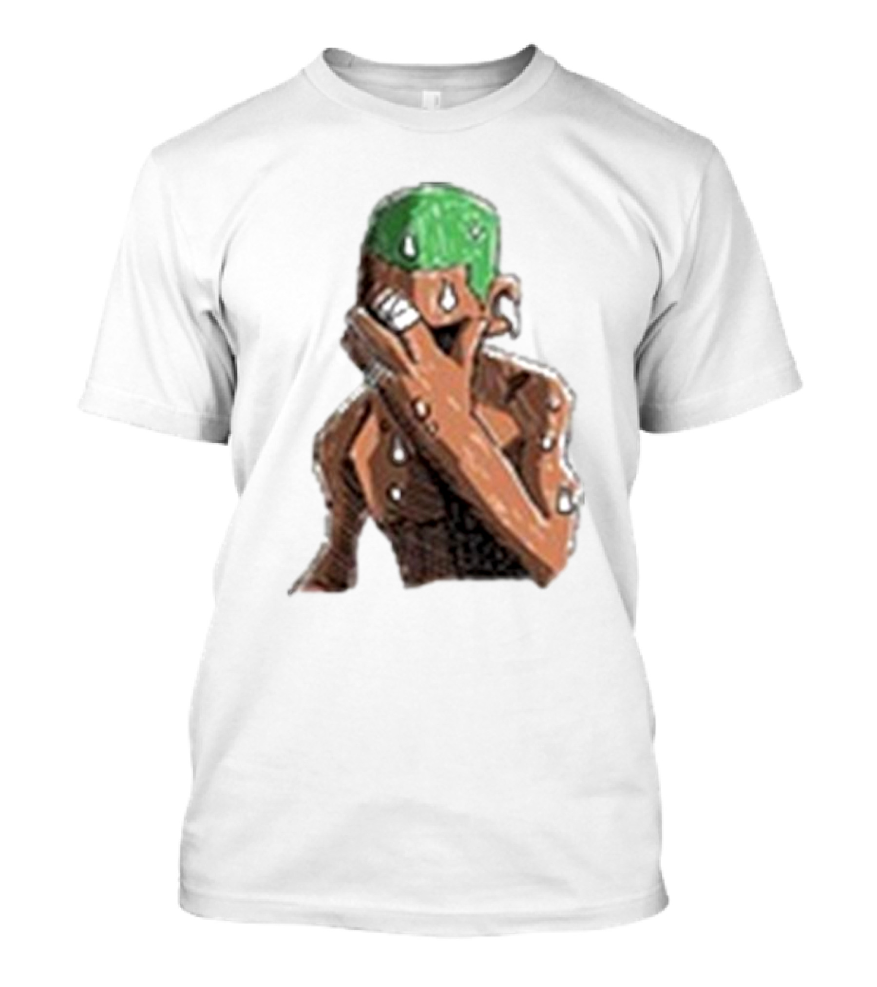 Frank Ocean Blonde Album Green Hair Iconic Cover T-Shirt