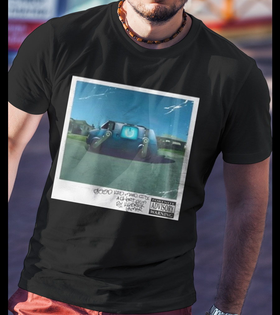 Funnyahhtees Good Kid M.A.A.D City Reboot Van Parental Advisory Kendrick Lamar T-Shirt