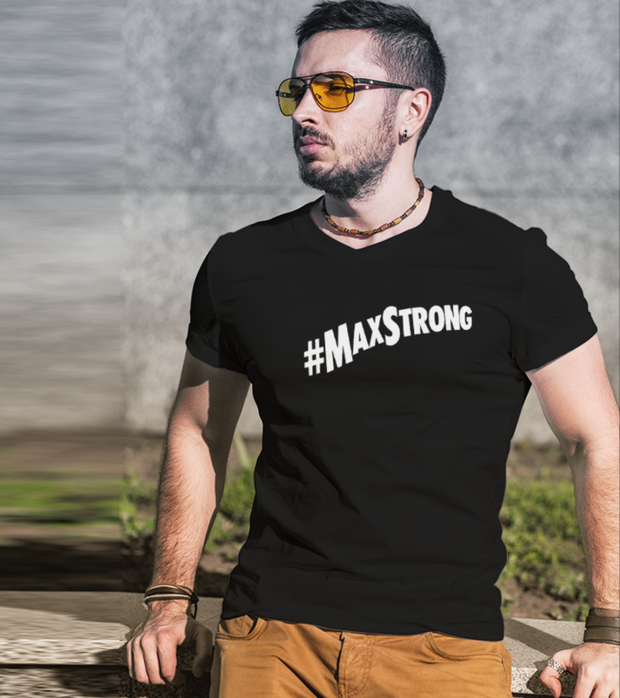 Dodgers Maxstrong Freddie Freeman 5 Hashtag MaxStrong T-Shirt