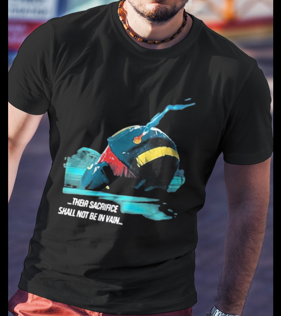 Helldivers Malevelon Creek Sacrifice Their Sacrifice Shall Not Be In Vain T-Shirt