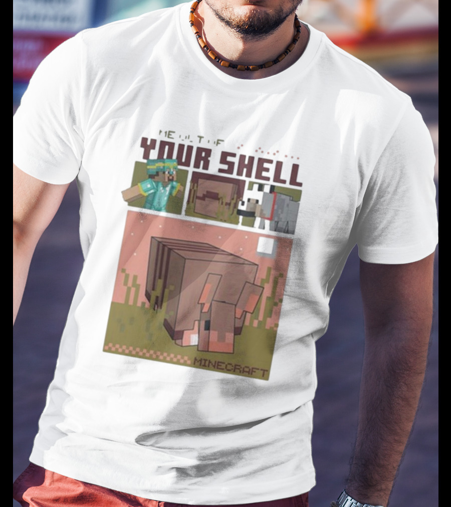 Minecraft New Come Out Of Your Shell T-Shirt