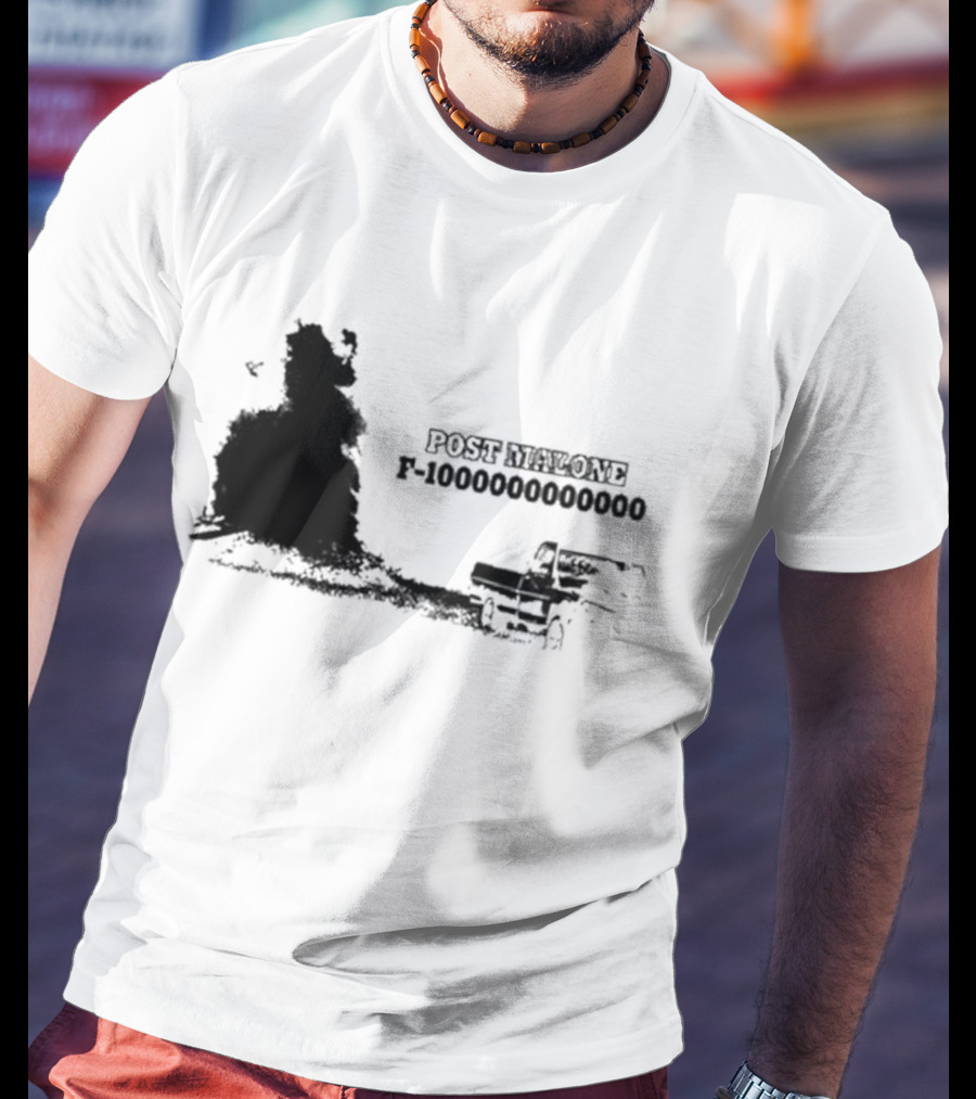 Post Malone F-1000000000000 Yellow Truck Scene T-Shirt