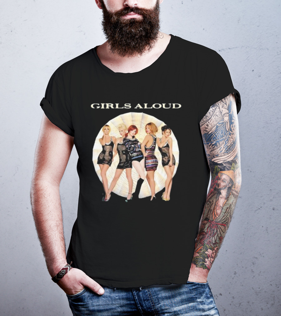 GIRLS ALOUD Solar Fashion Photo Ensemble T-Shirt