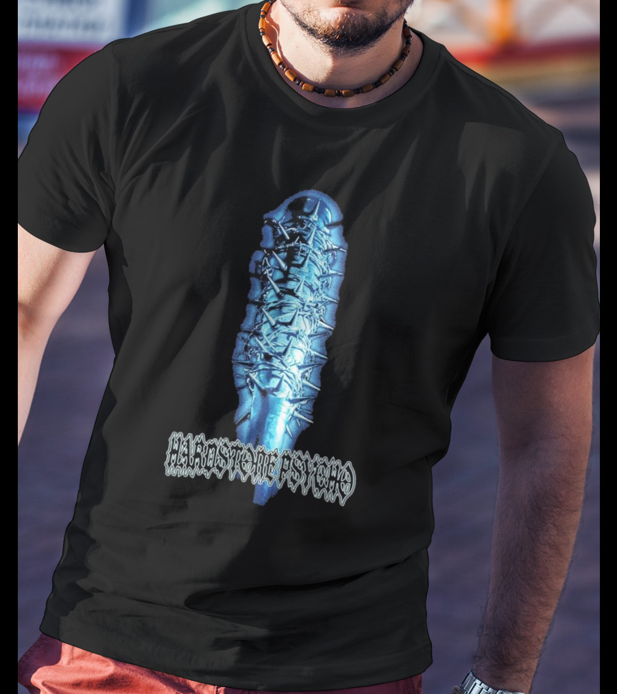 Hardstone Psycho Barbed Wire Wrapped Baseball Bat T-Shirt