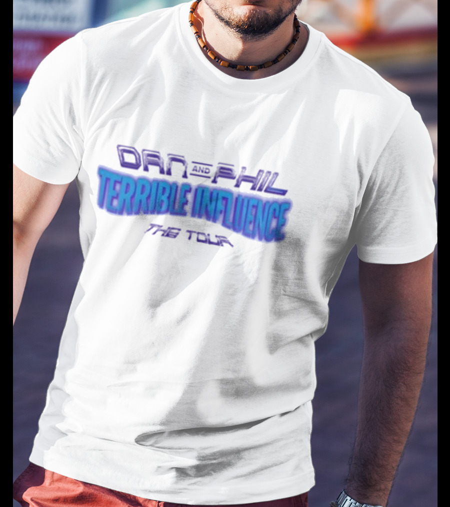 Dan And Phil Terrible Influence The Tour T-Shirt