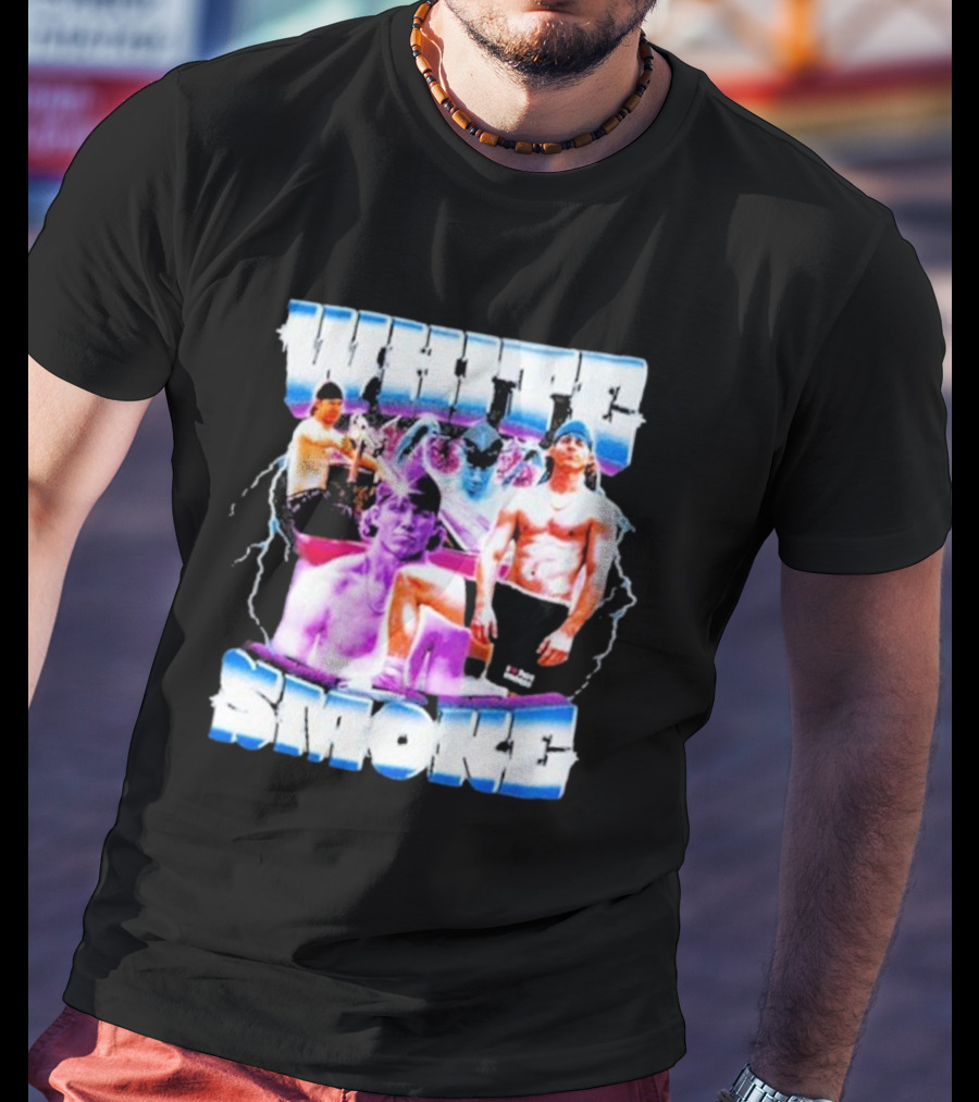 Danny Duncan White Smoke Shirt Lightning And Muscle Edition T-Shirt