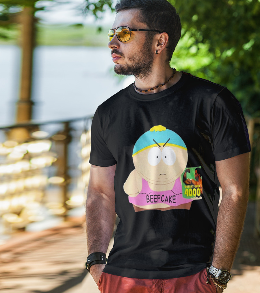Eric Cartman Beefcake Weight Gain 4000 Promotion 2000 T-Shirt