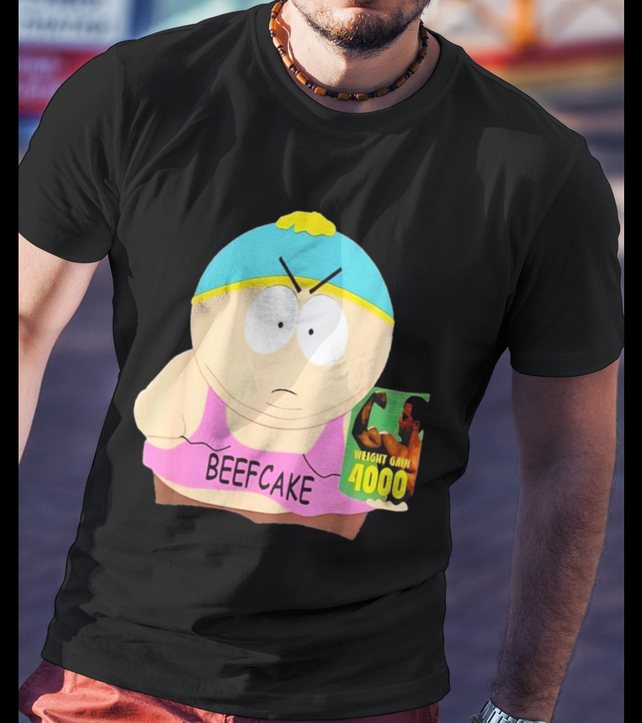 Eric Cartman Beefcake Weight Gain 4000 Promotion 2000 T-Shirt