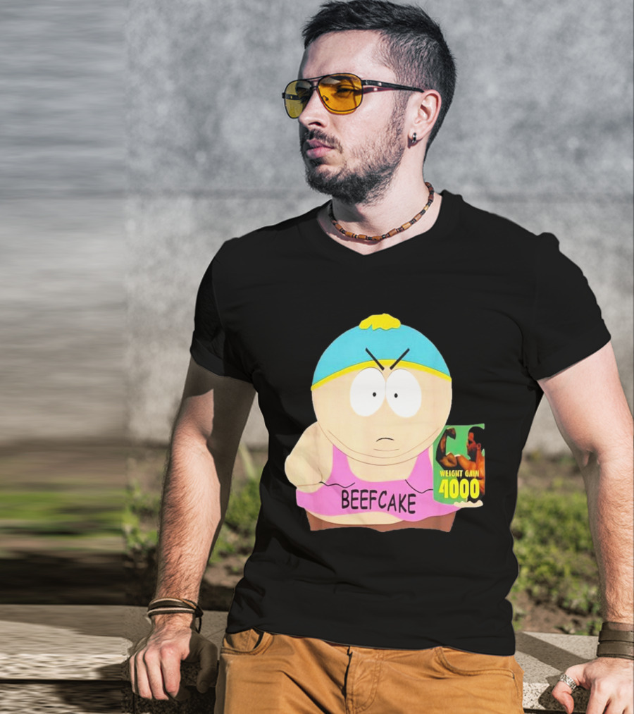 Eric Cartman Beefcake Weight Gain 4000 Promotion 2000 T-Shirt